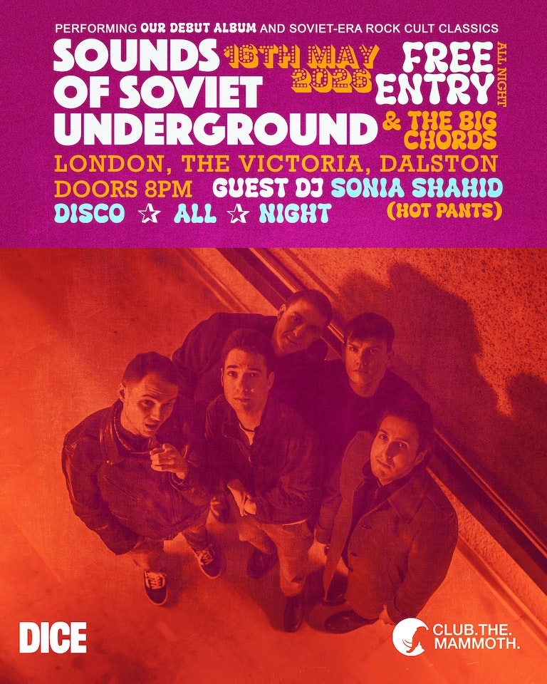 Sounds of Soviet Underground Tickets | Free | 16 May @ The