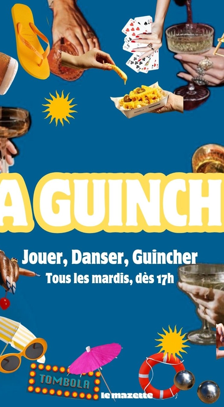 La Guinche : open air, pétanque & ricard !
