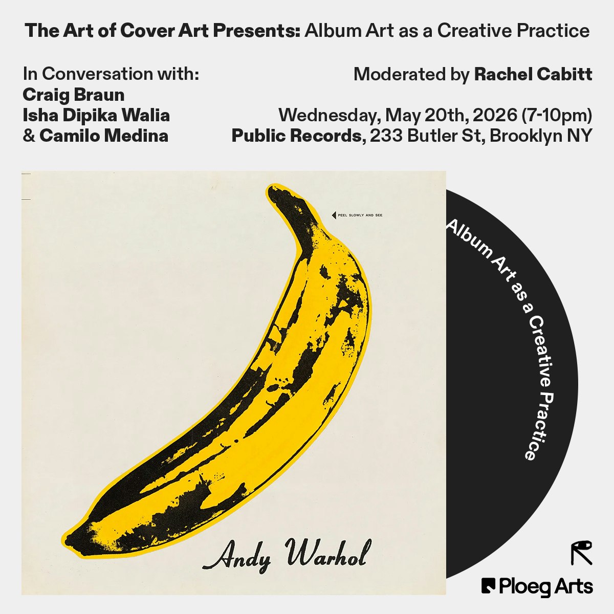 Image for The Art of Cover Art Presents: Album Art as a Creative Practice