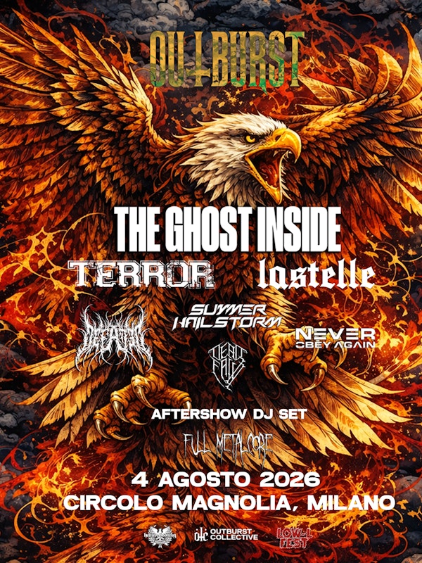 THE GHOST INSIDE + TERROR - OUTBURST
