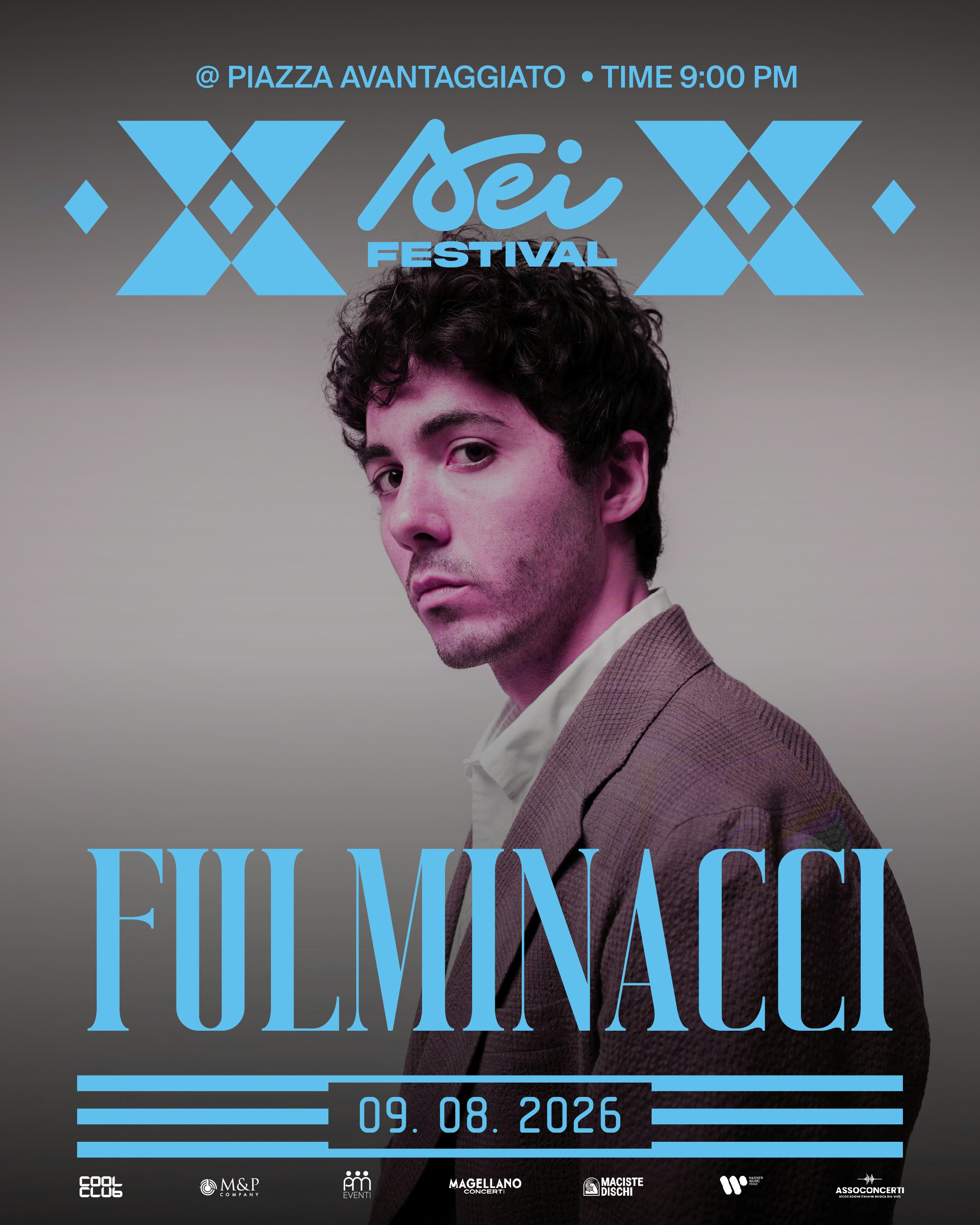 Fulminacci | SEI Festival Tickets | €43 | 9 Aug @ Palazzo Marchesale,  Melpignano | DICE