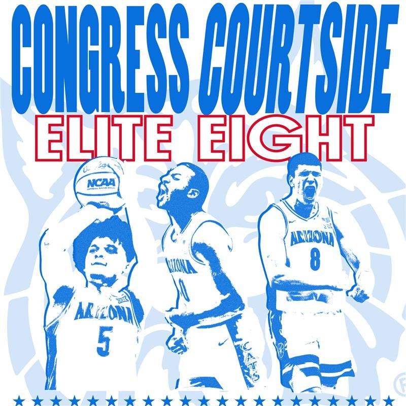 Congress Courtside: ELITE EIGHT – Arizona Wildcats vs Purdue Boilermakers!