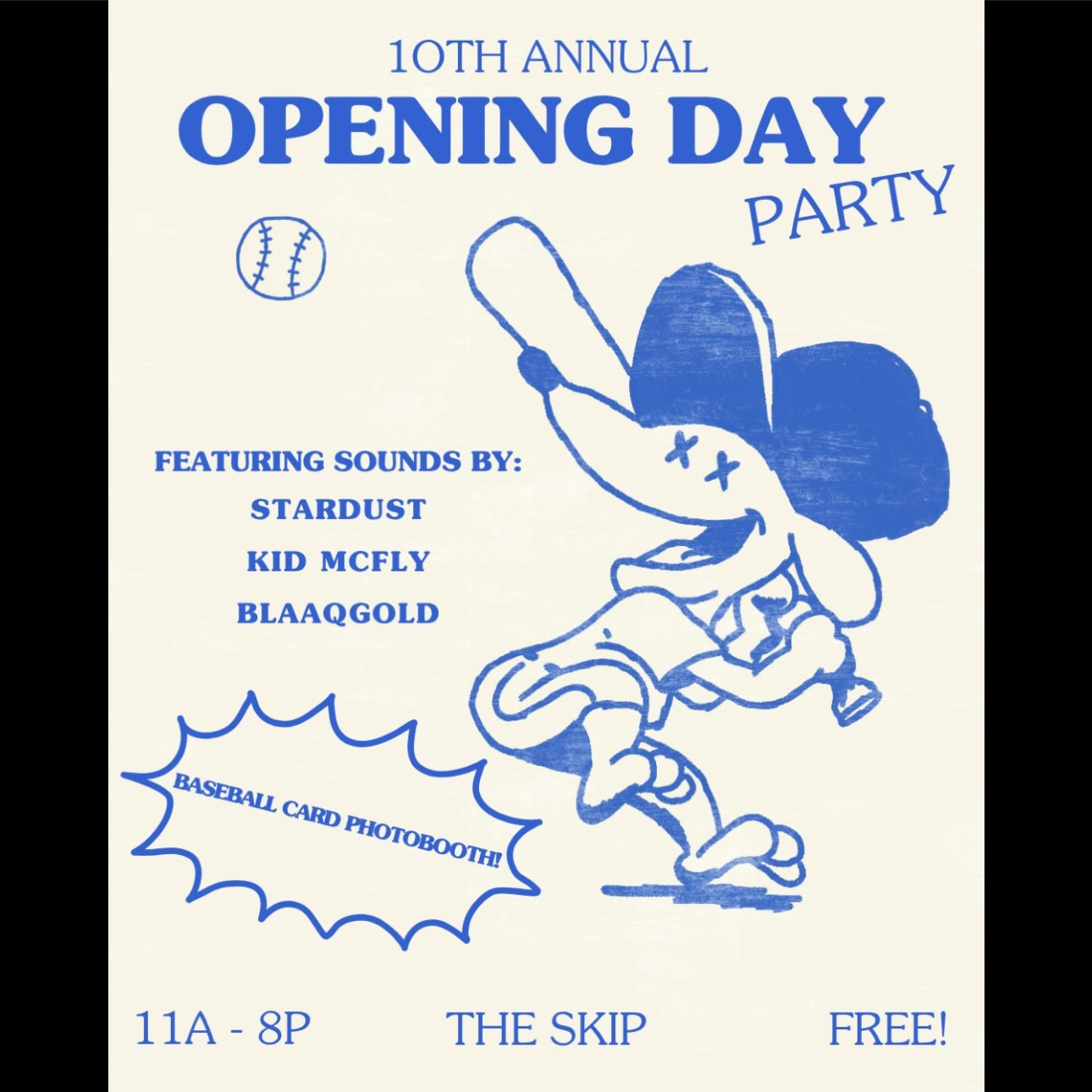 Photo of DETROIT TIGERS OPENING DAY at The Skip!