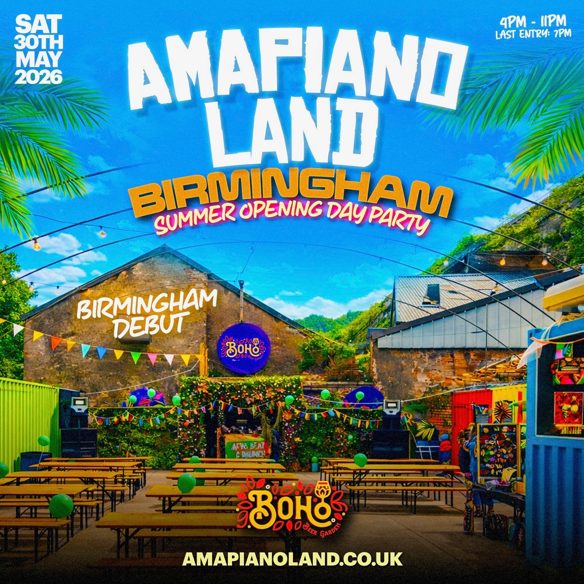 AMAPIANOLAND - Birmingham Day Party