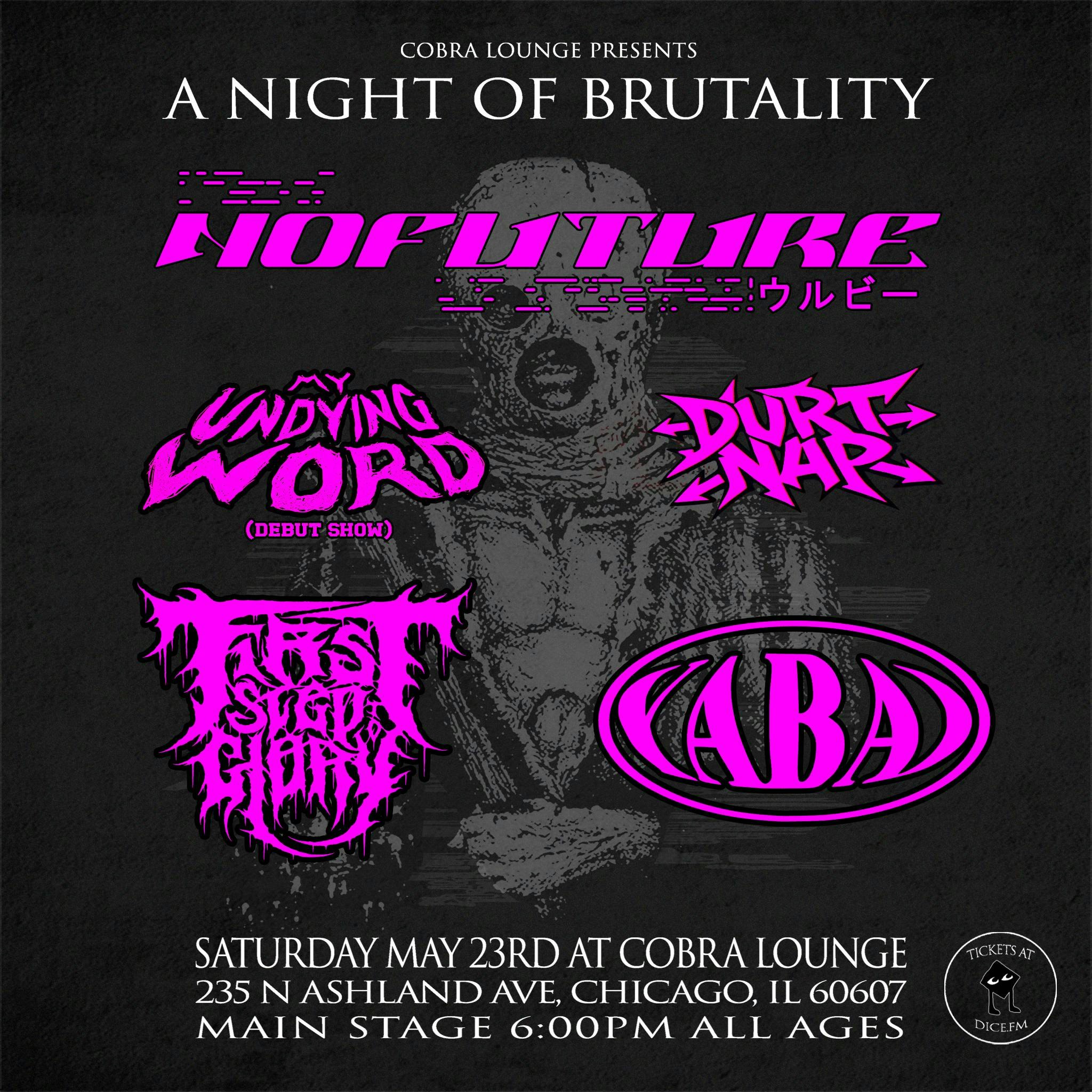 No Future / My Undying Word / Durt Nap / Yabai