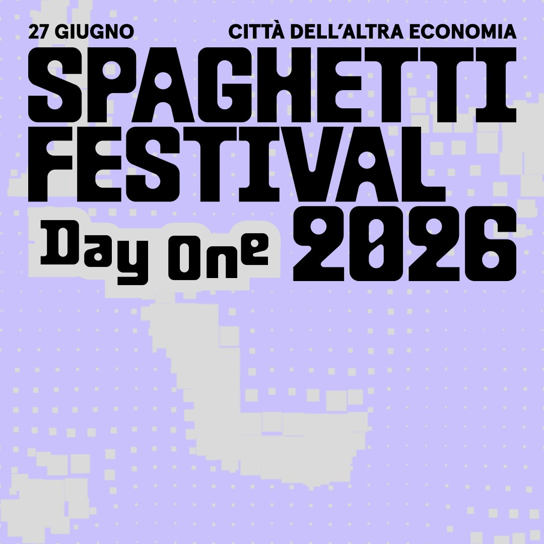 SPAGHETTI FESTIVAL 2026 · DAY 1