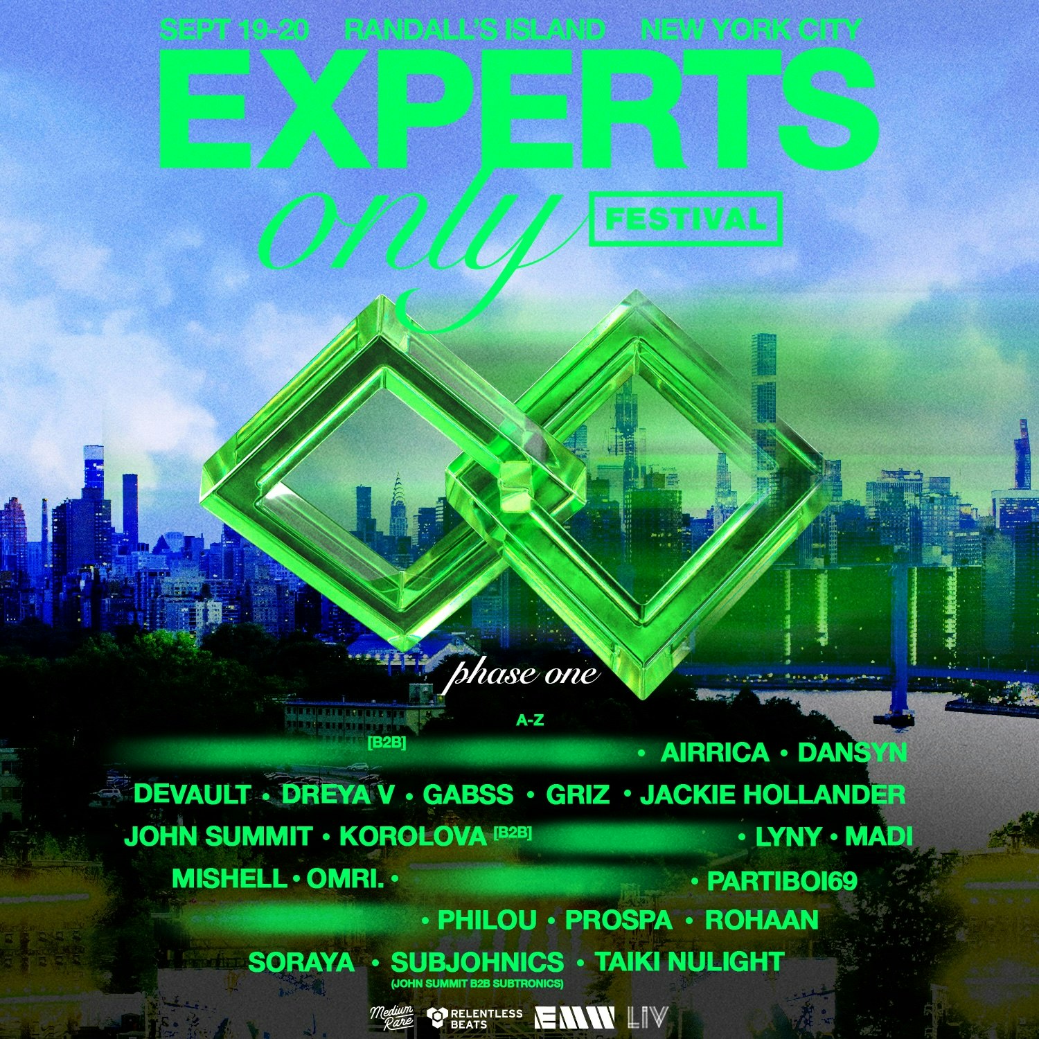 Experts Only Festival NYC 2026 Tickets | From $291.74 | 19 Sept