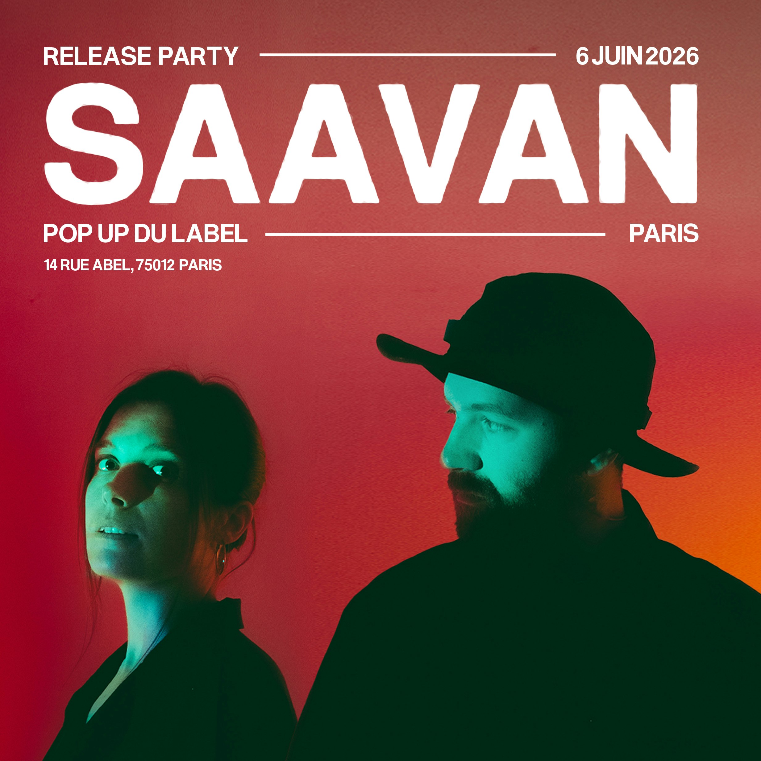 SAAVAN Release Party avec Haelium