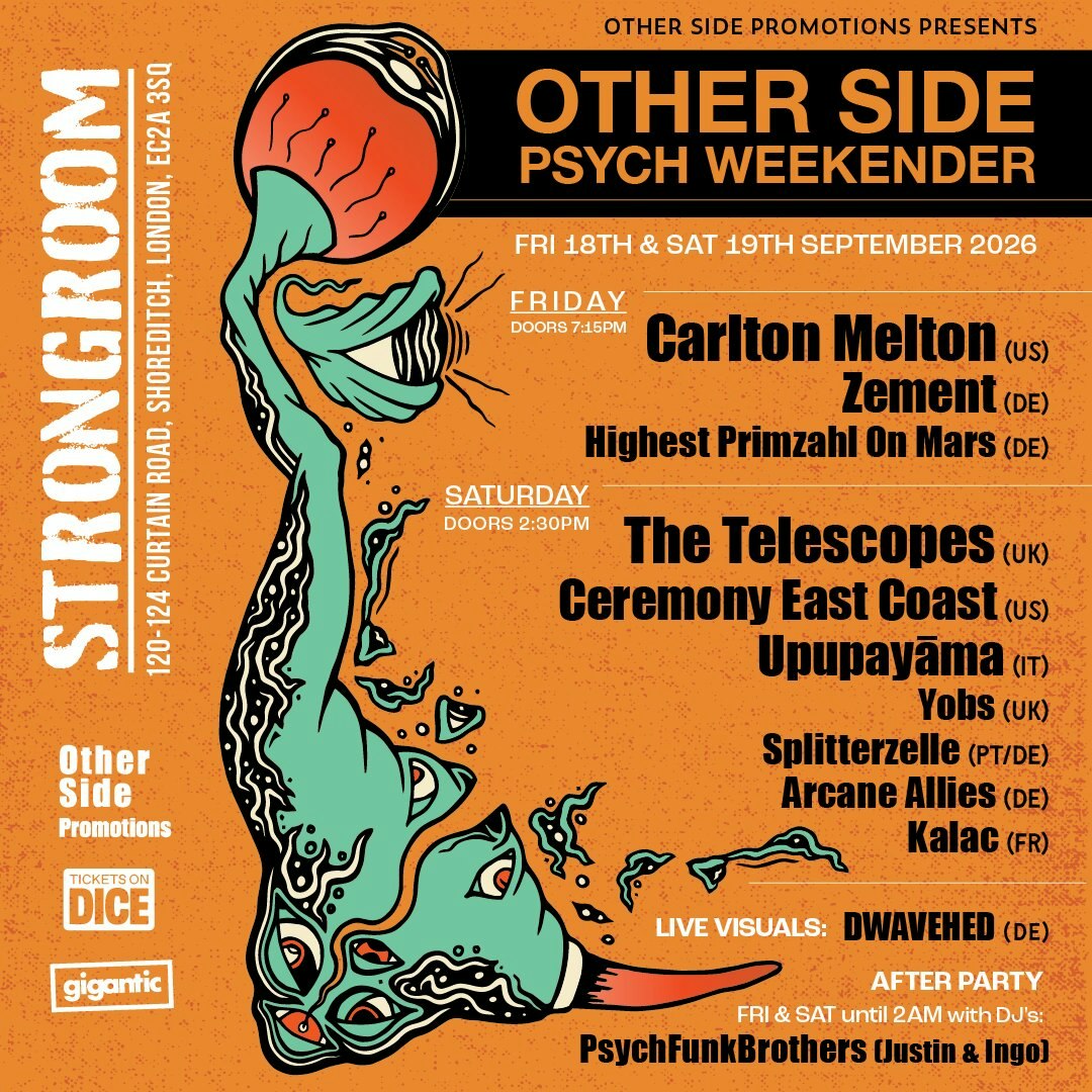 Other Side Psych Weekender - Saturday only Ticket