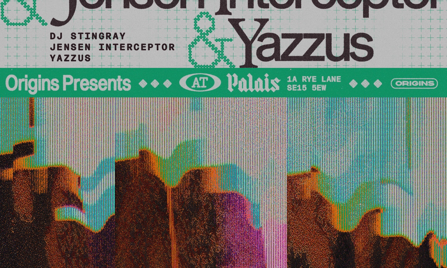 Origins: DJ Stingray 313, Jensen Interceptor & Yazzus
