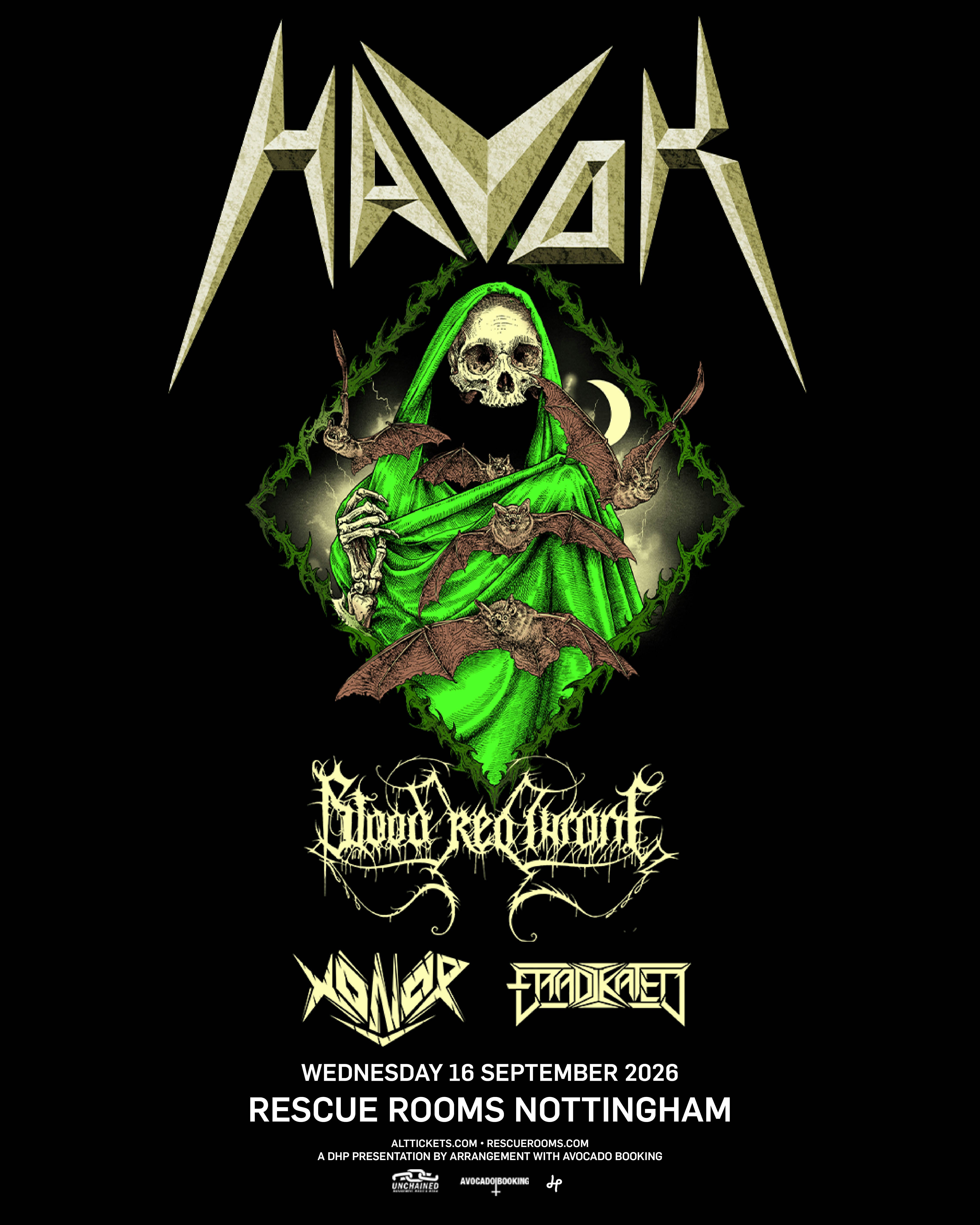 Havok at Rescue Rooms, Nottingham