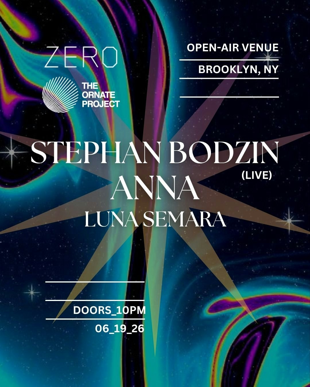 Stephan Bodzin (live), Anna, Luna Semara Tickets | From $67.98 Stephan Bodzin (live), Anna, Luna Semara Tickets | From $67.98