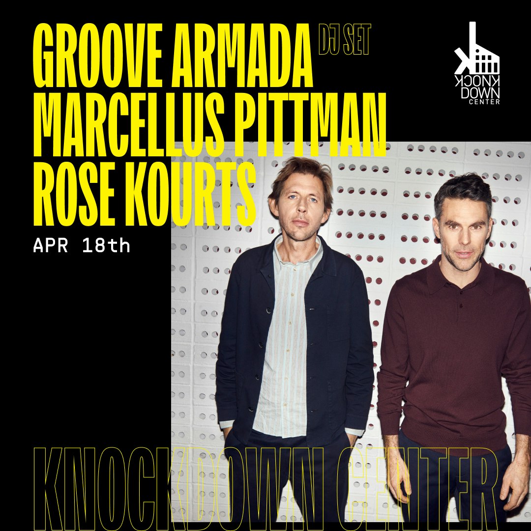 Photo of Groove Armada (DJ Set), Marcellus Pittman, Rose Kourts