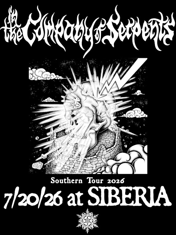 IN THE COMPANY OF SERPENTS with WRITHINGS and SLAB