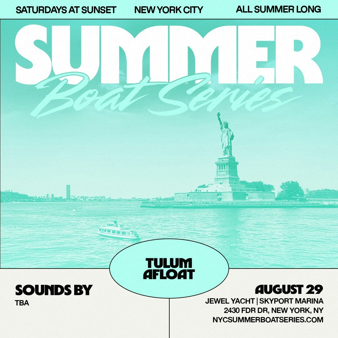 NYC Summer Boat Series - 08.29