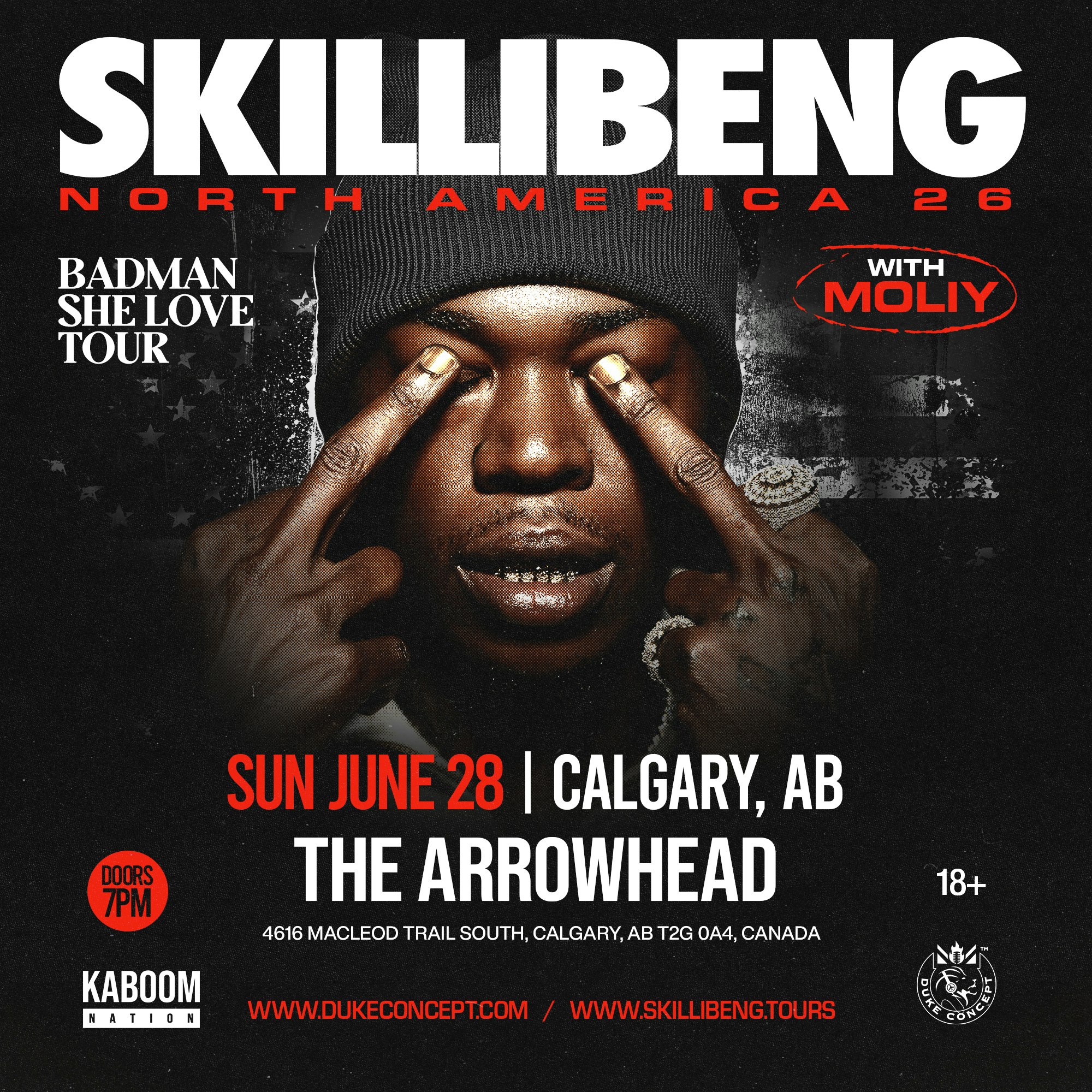 Photo of Skillibeng: Badman She Love Tour, Calgary, AB