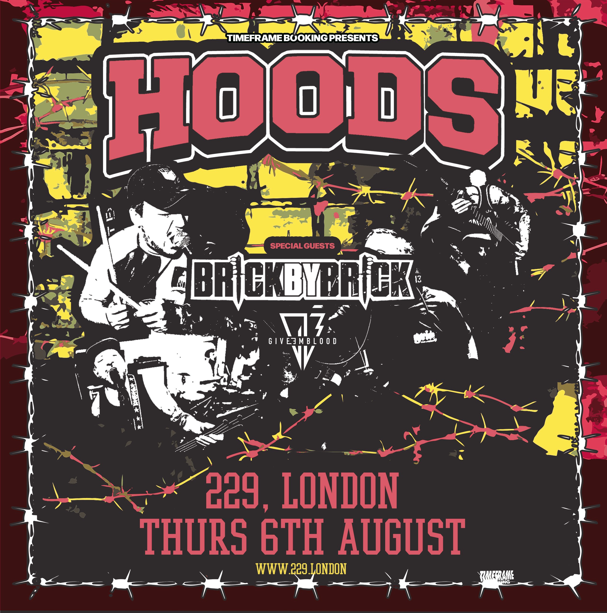 HOODS + BRICK BY BRICK