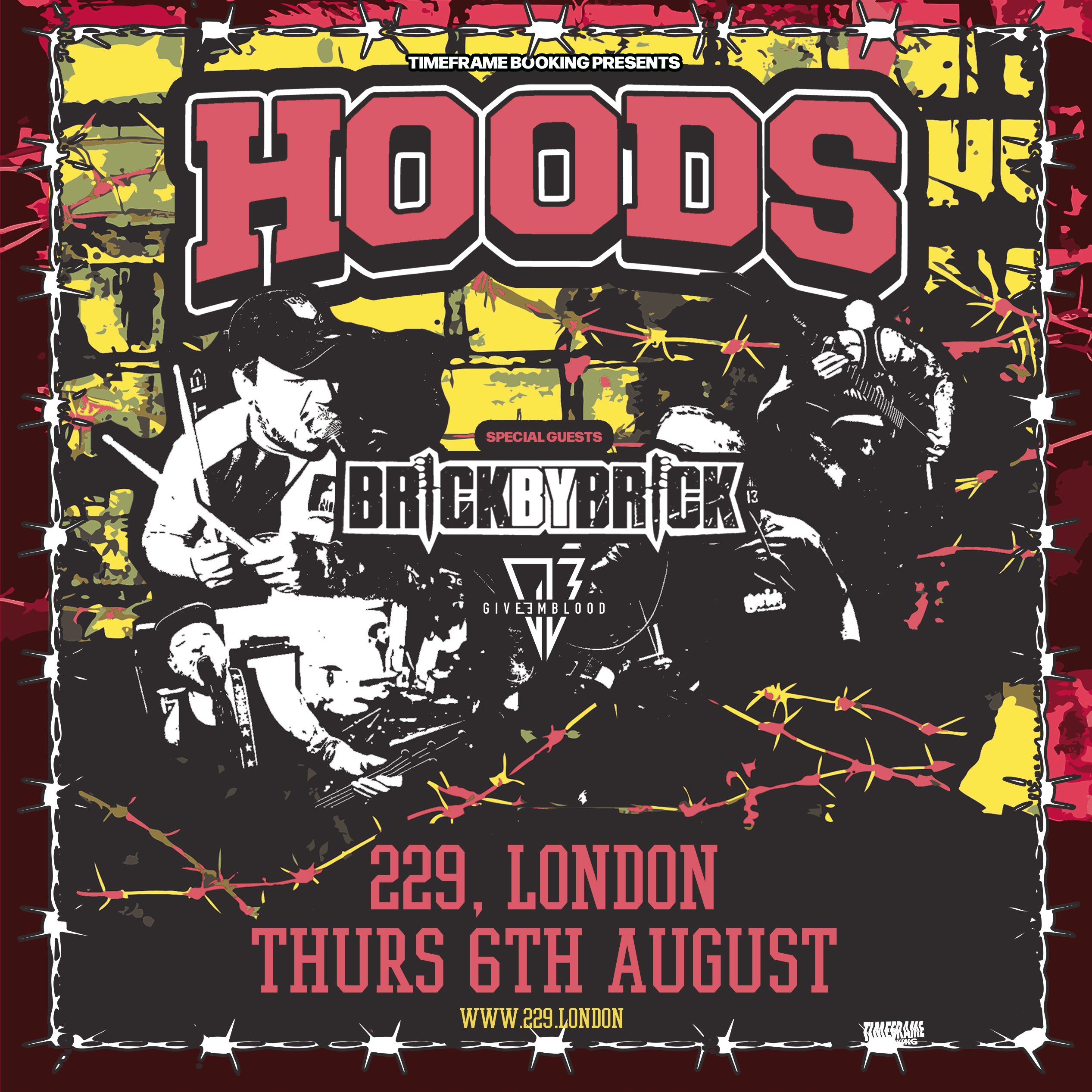 HOODS + BRICK BY BRICK