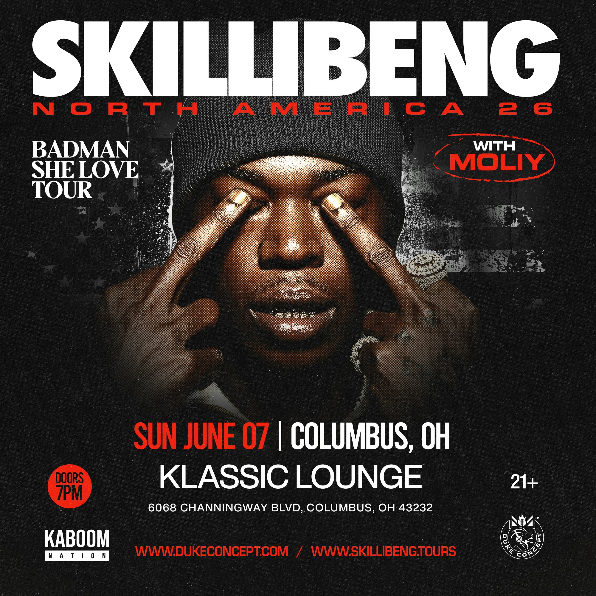 Skillibeng: Badman She Love Tour, Columbus Tickets | From $64.21