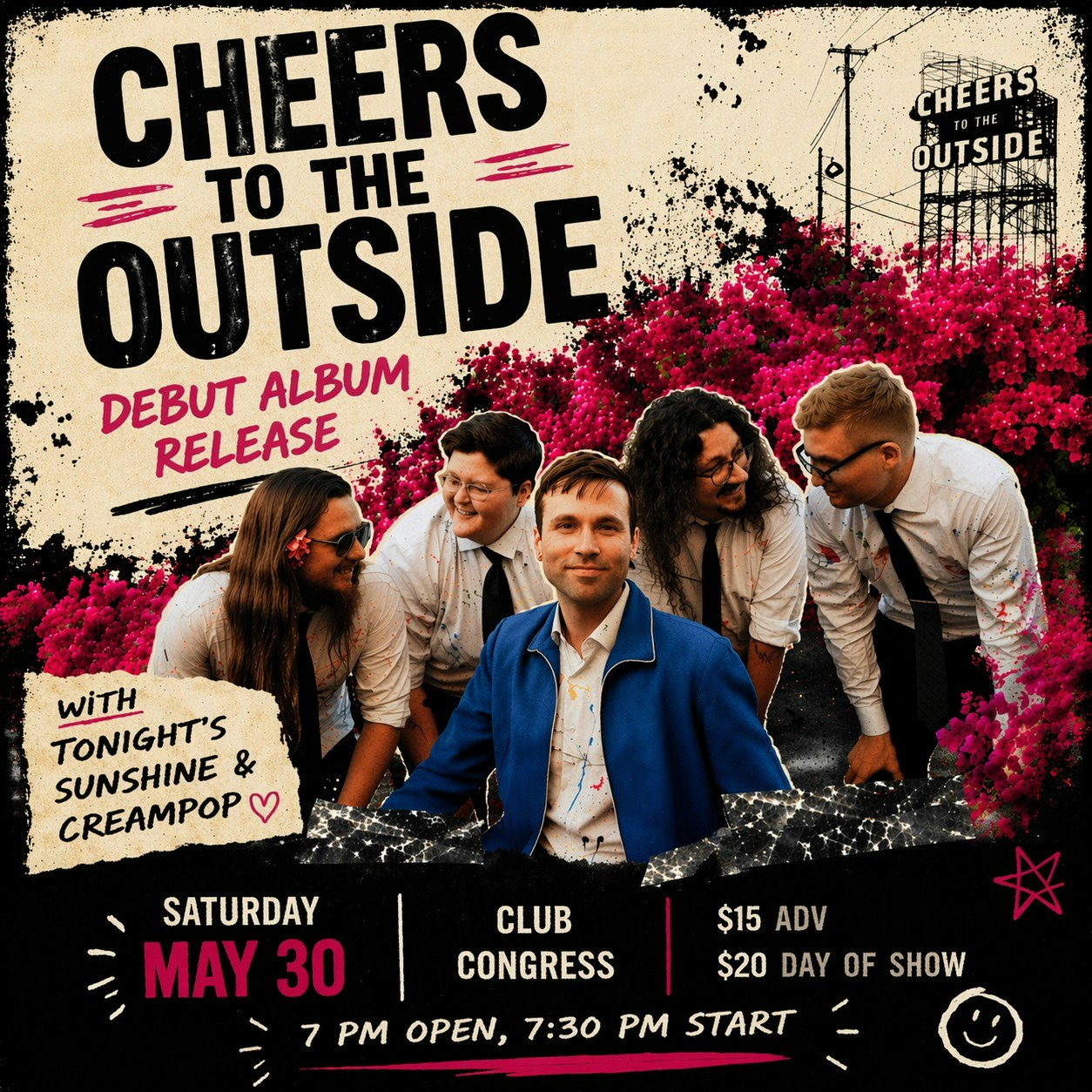 Cheers to the Outside Debut Album Release