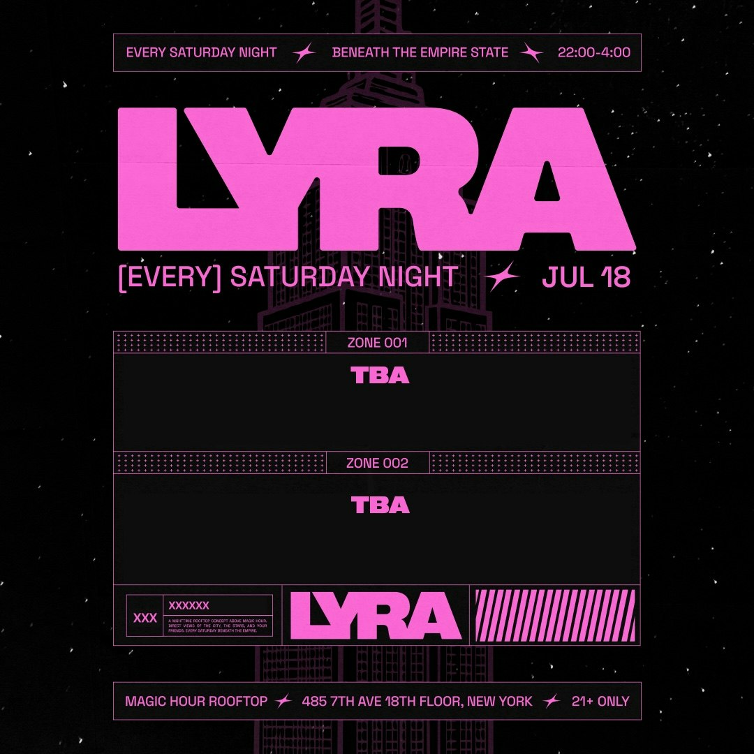 Lyra Rooftop Party – 07.18