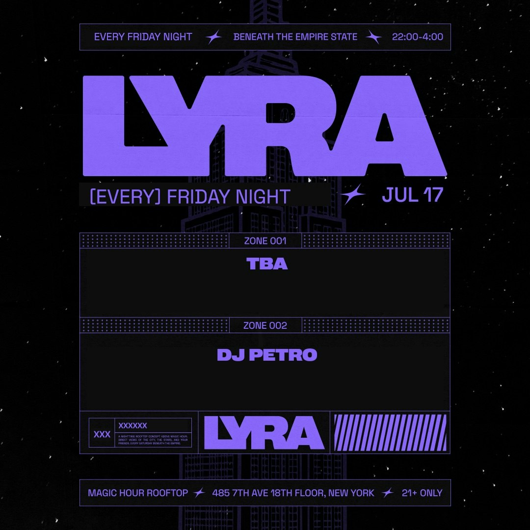 Lyra Rooftop Party – 07.17