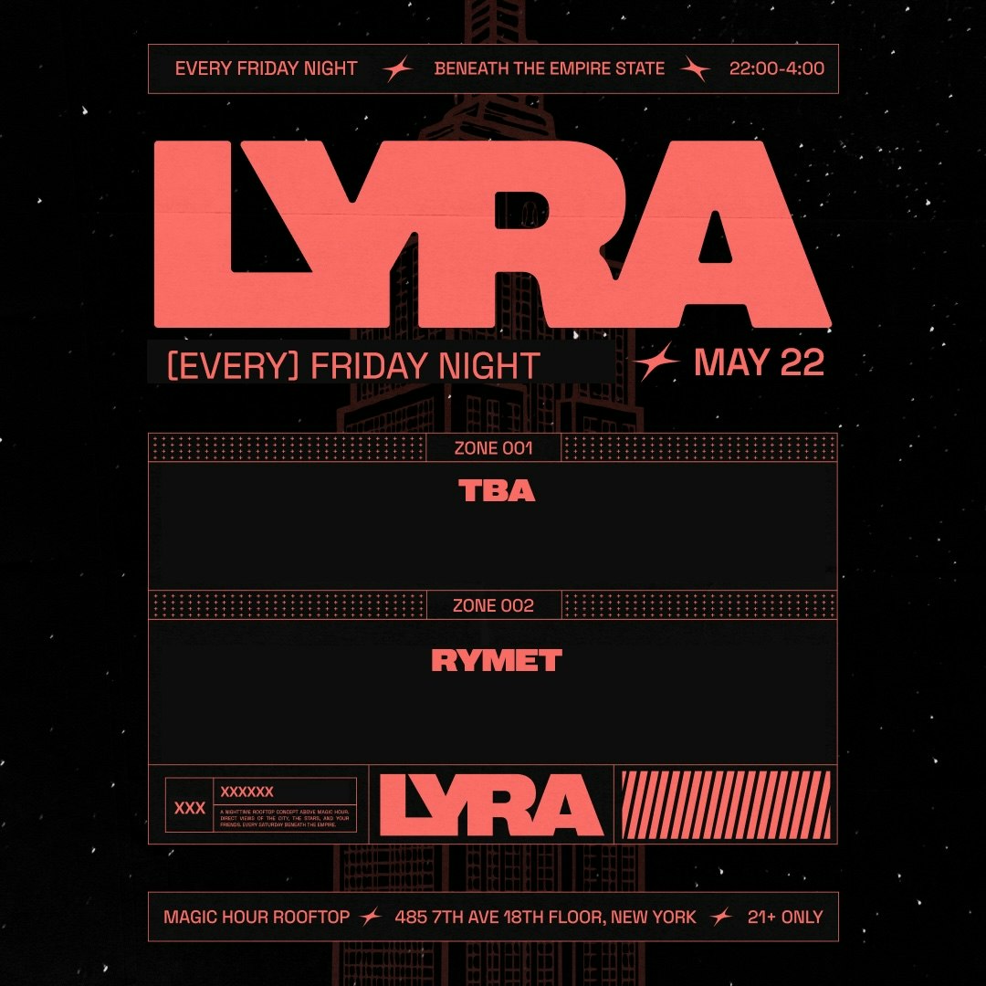 Lyra Rooftop Party - 05.22