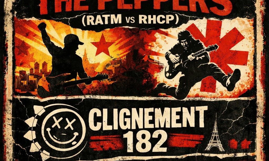 RAGE AGAINST THE PEPPERS + CLIGNEMENT 182