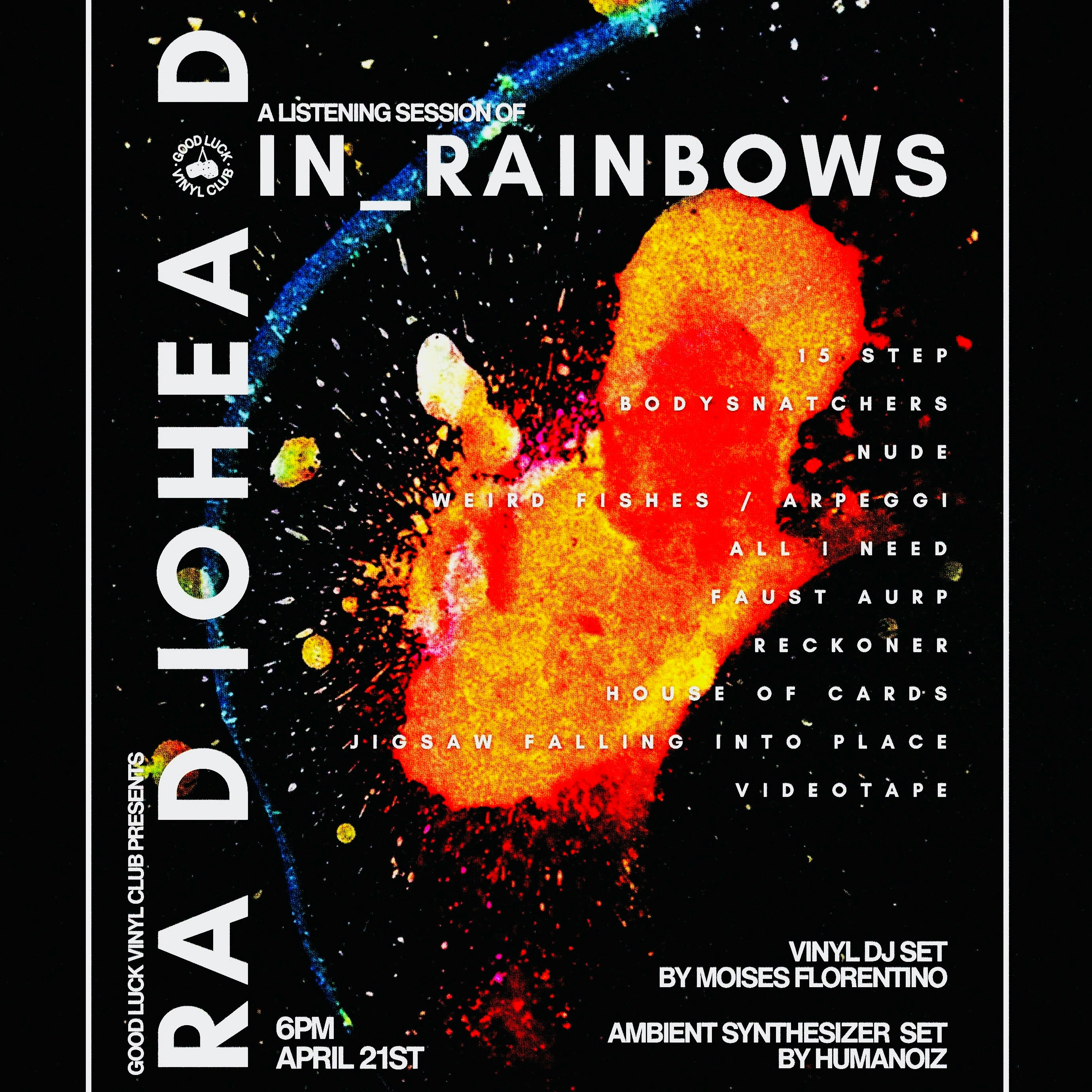 Photo of A Listening Session Of In Rainbows By Radiohead