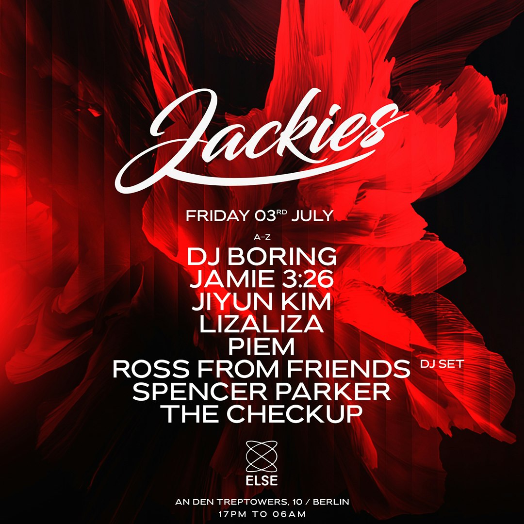 Jackies Open Air Party Berlin - Techno Party in Berlin