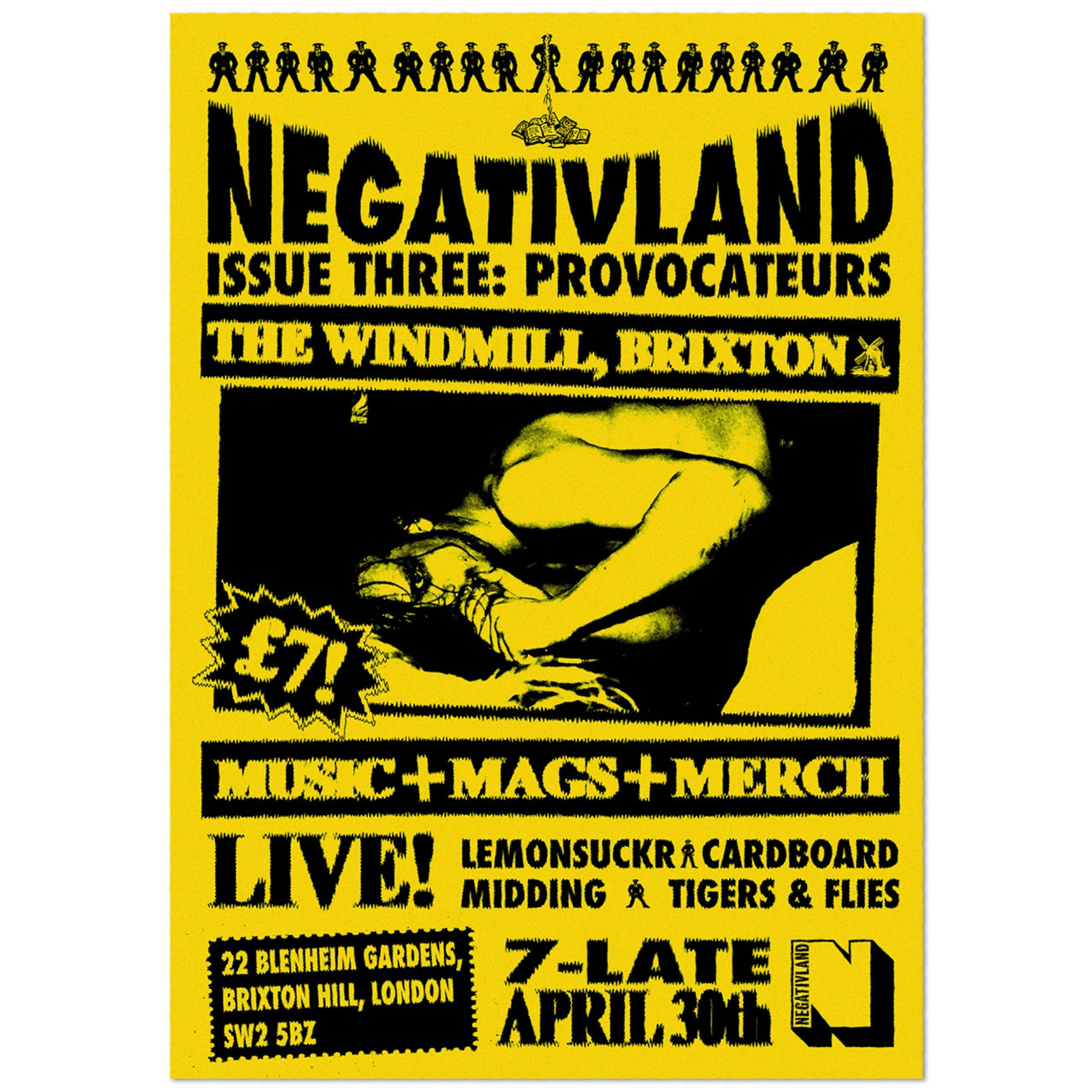 NEGATIVLAND ISSUE 3  Launch Party - Provocateurs