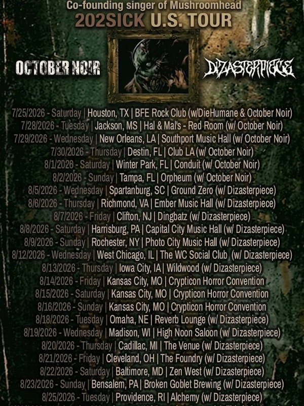 Jeffrey Nothing(ex-Mushroomhead), Dizasterpeice