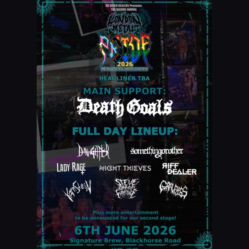 London Metal Pride 2026