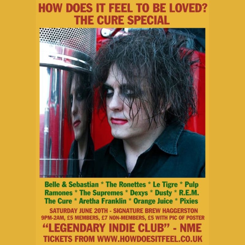 The Cure Special at How Does It Feel To Be Loved?