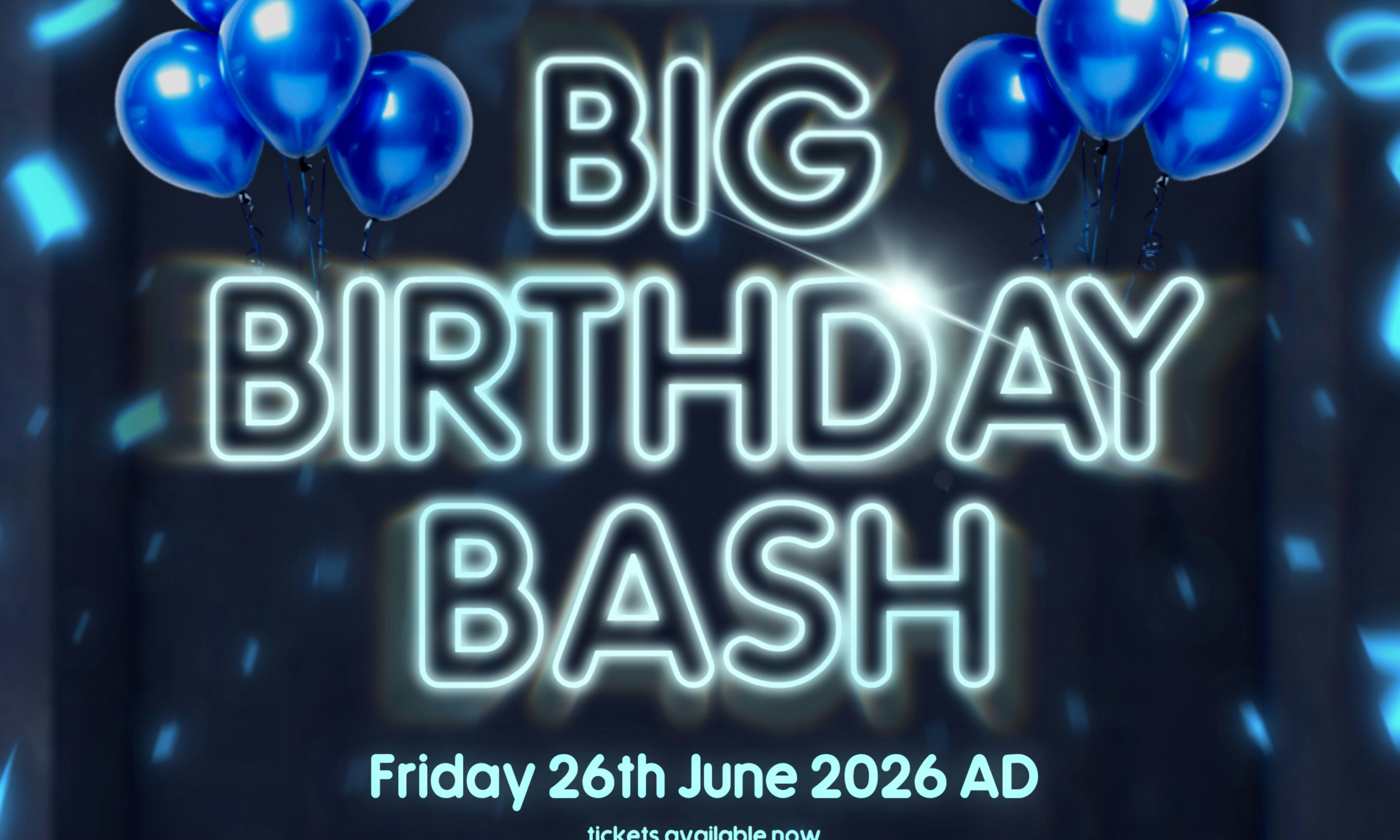 The Gallifrey Cabaret: BIG BIRTHDAY BASH