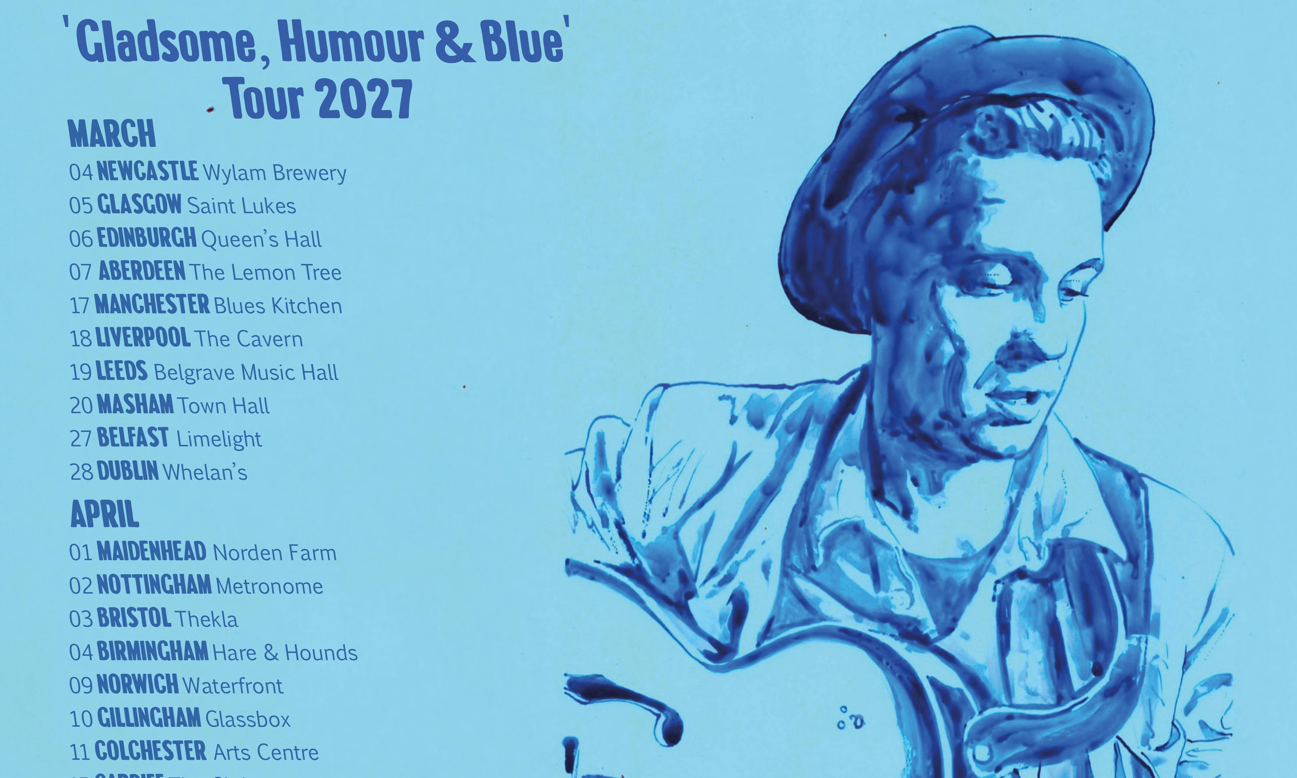 Martin Stephenson & The Daintees 'Gladsome, Humour & Blue' Tour