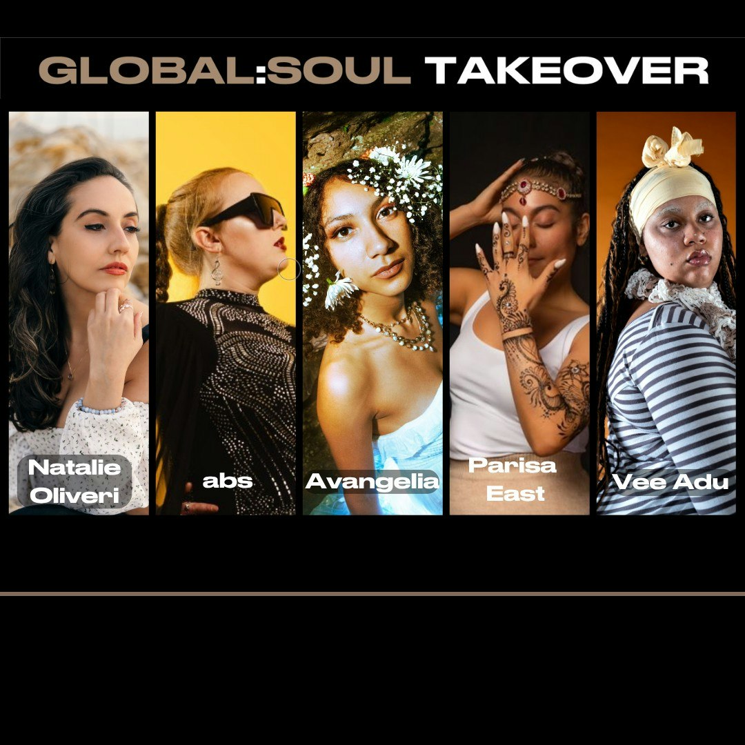 Natalie Oliveri, abs, Avangelia, Parisa East & Vee Adu