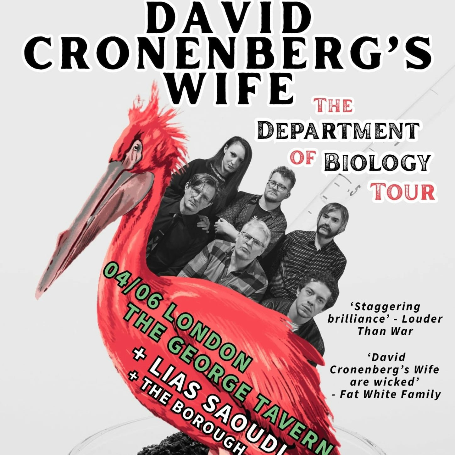 David Cronenberg's Wife Album Launch