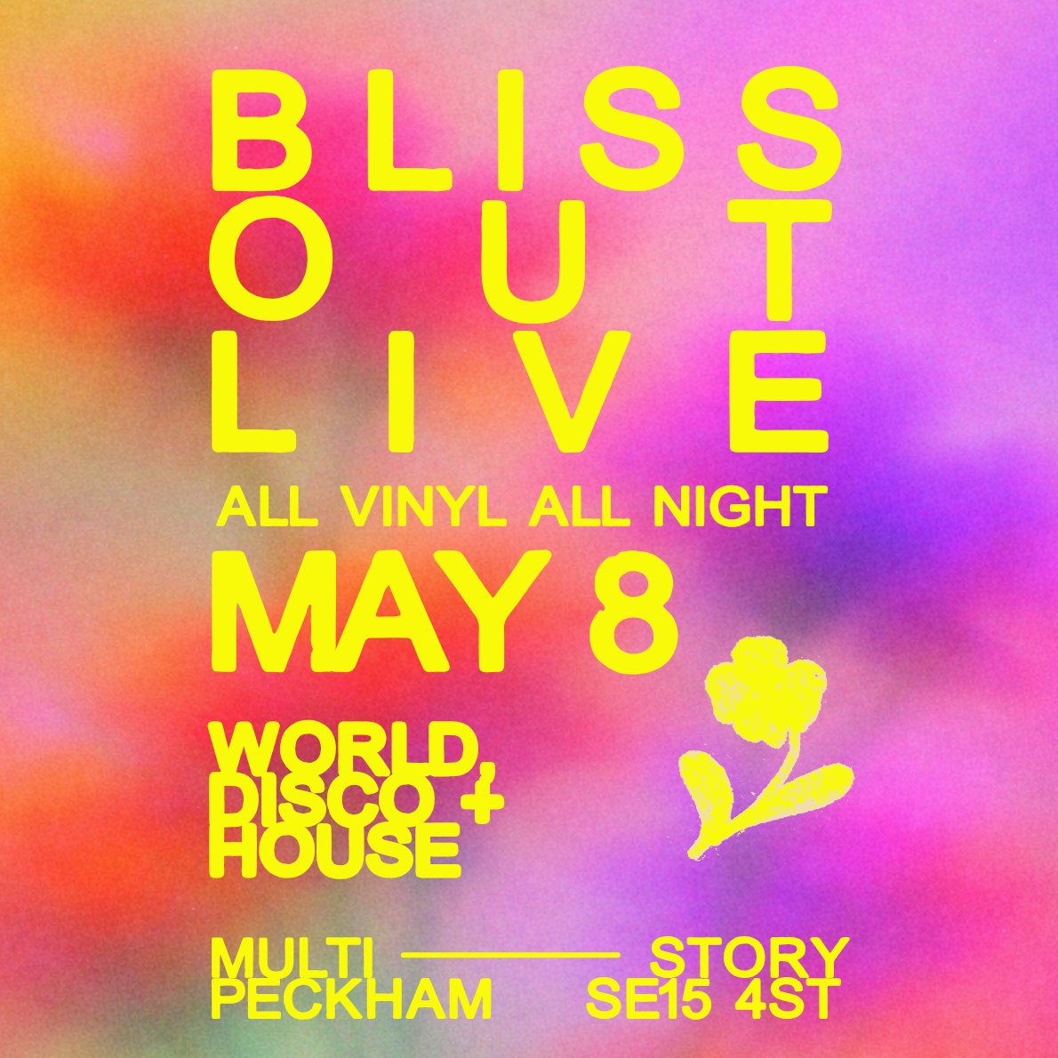 Bliss Out Live: All Vinyl, All Night