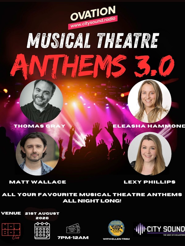 Musical Theatre Anthems Ovation Radio