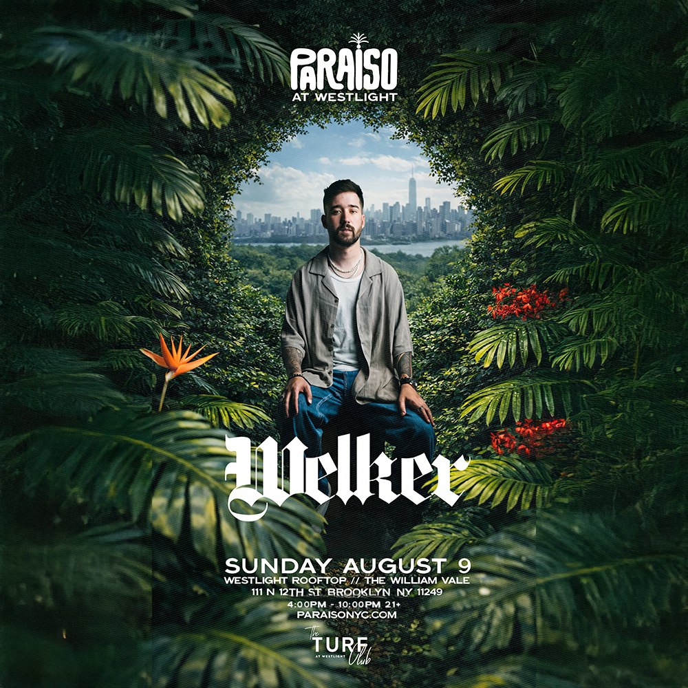 Paraiso Sunset August 9 w/ WELKER - Westlight Rooftop at The William Vale