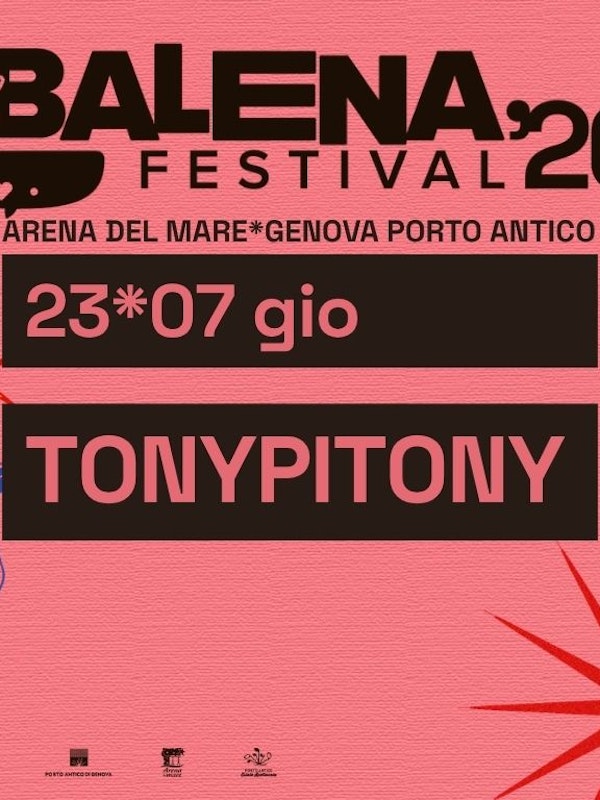 Tony Pitony @ Balena Festival