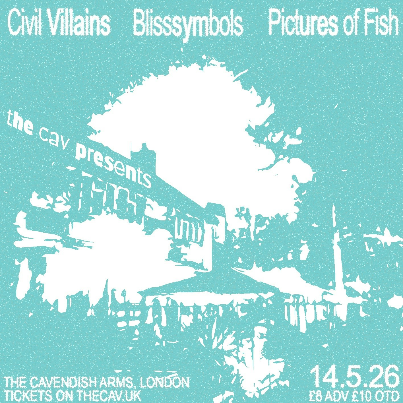 Civil Villains + Blisssymbols + Pictures of Fish 