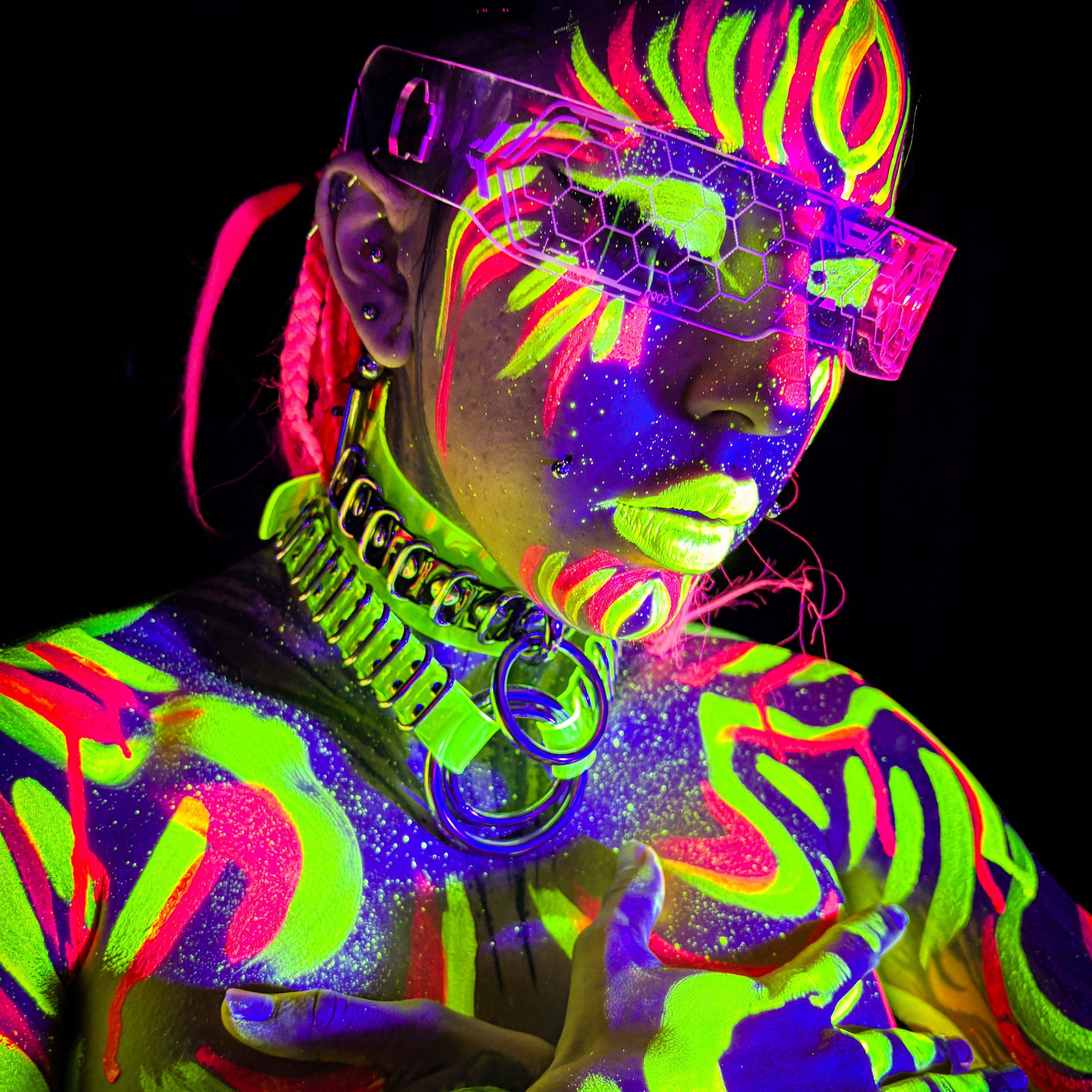 Bottomless Friday! Neon Naked Life Drawing!