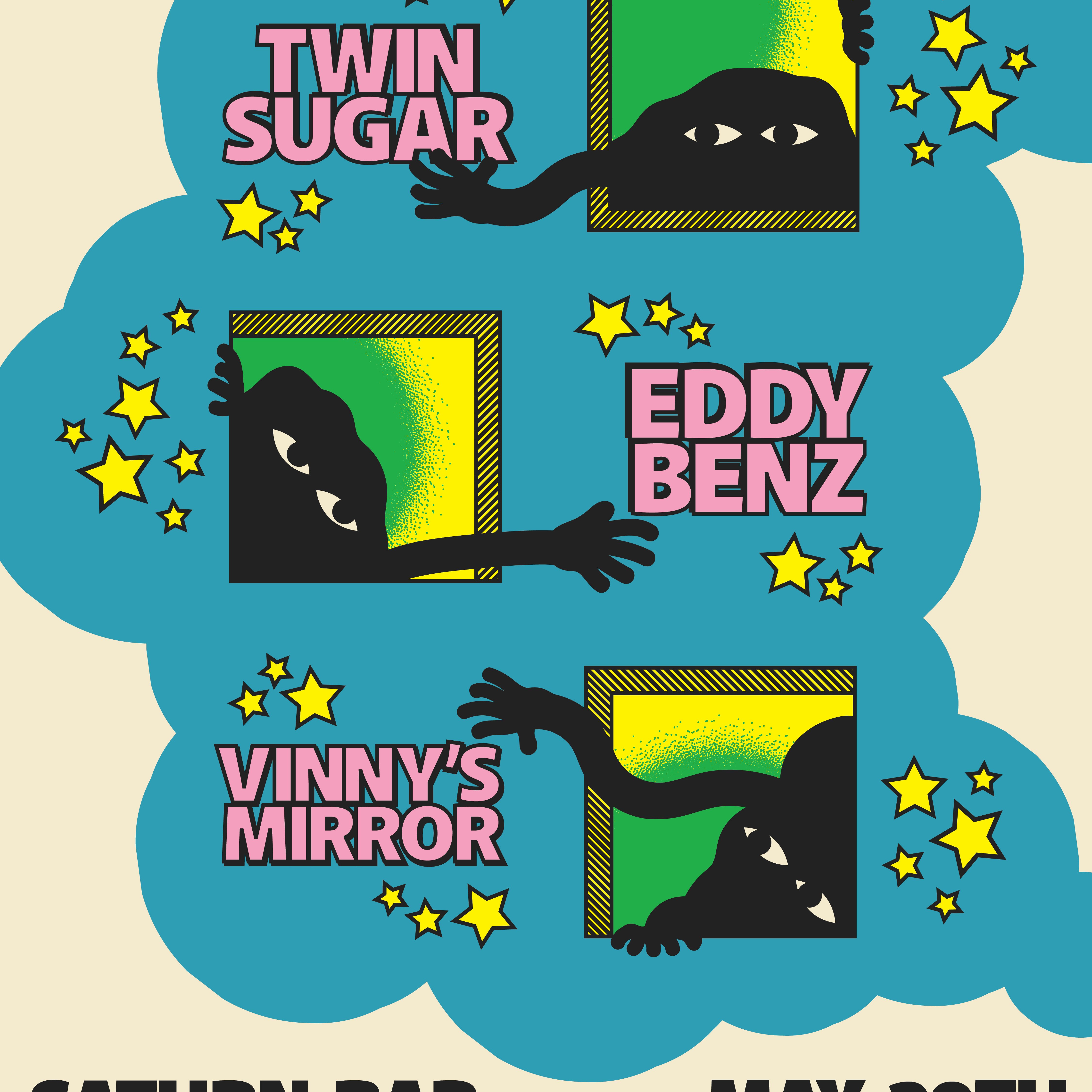 Twin Sugar, Eddy Benz, Vinny's Mirror