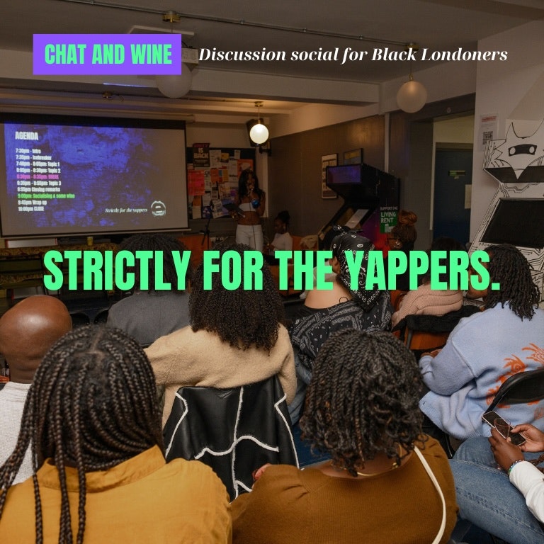 Chat & Wine: Discussion social for Black Londoners