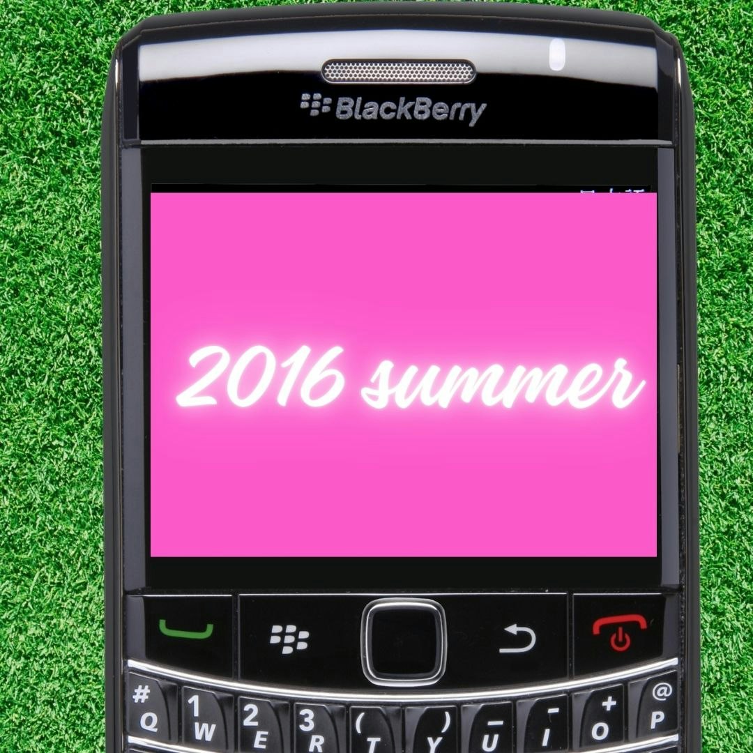 It's a 2016 summer. 