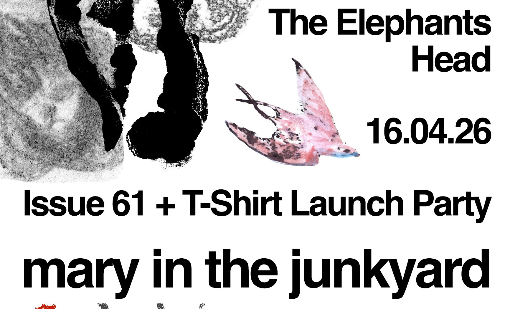 So Young Issue Sixty-One + T-Shirt Launch Party - mary in the junkyard & 1000 Rabbits