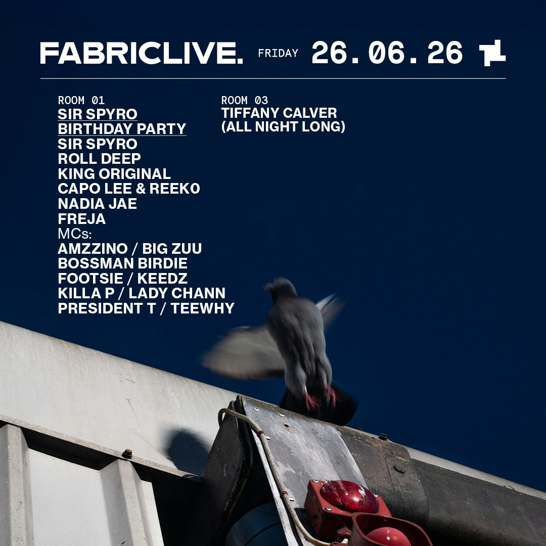 FABRICLIVE: Sir Spyro, Roll Deep, Killa P + more