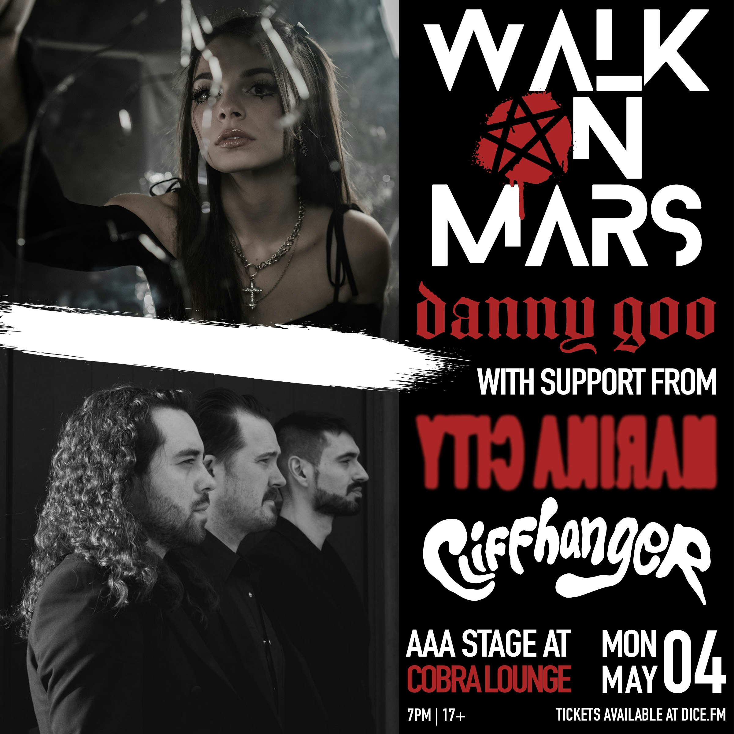 Walk On Mars / Marina City / Danny Goo / Cliffhanger